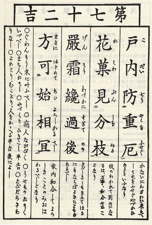 Omikuji #72 Front