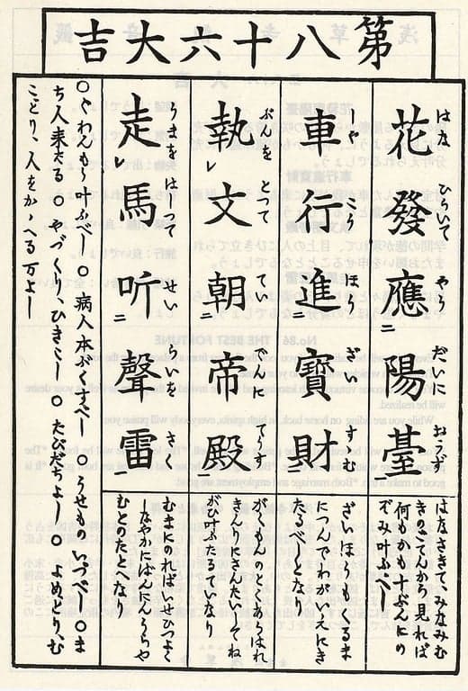 Omikuji #86 Front