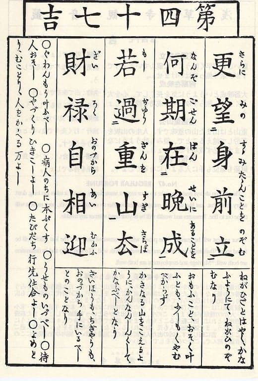 Omikuji #47 Front