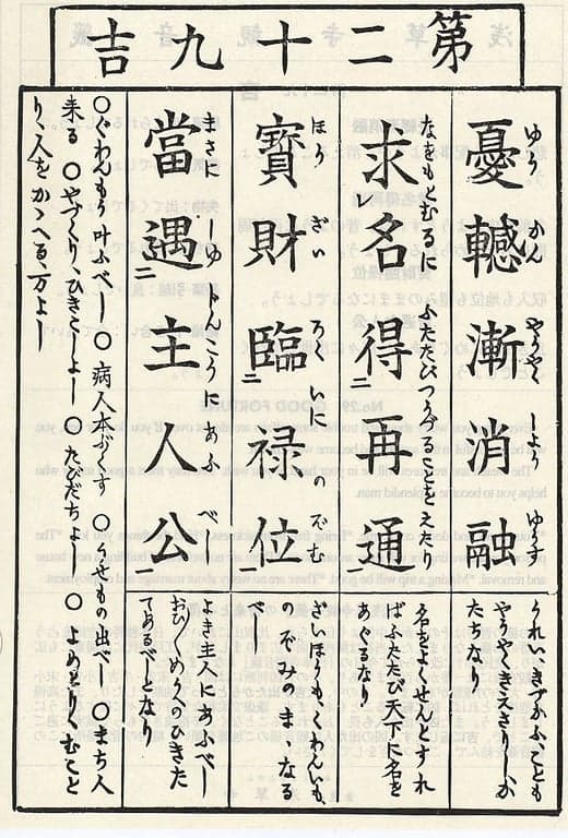 Omikuji #29 Front