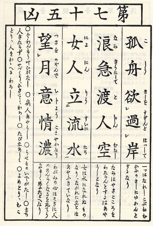 Omikuji #75 Front