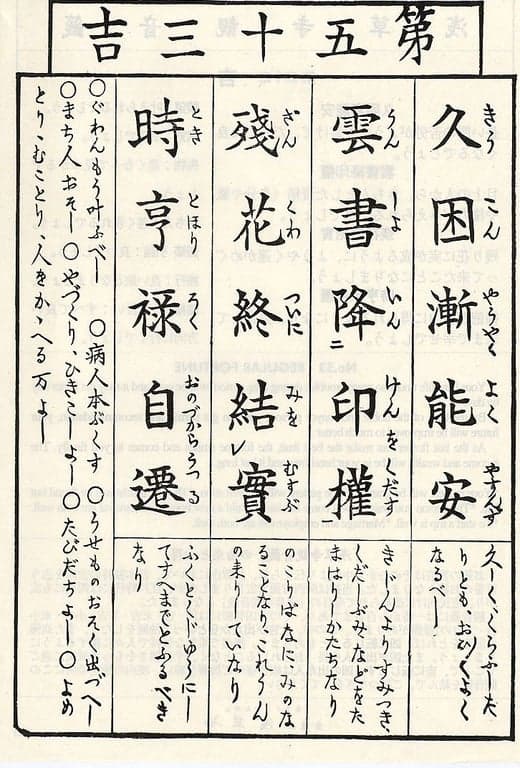 Omikuji #53 Front