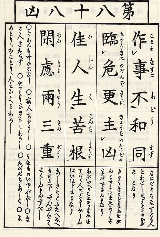 Omikuji #88 Front