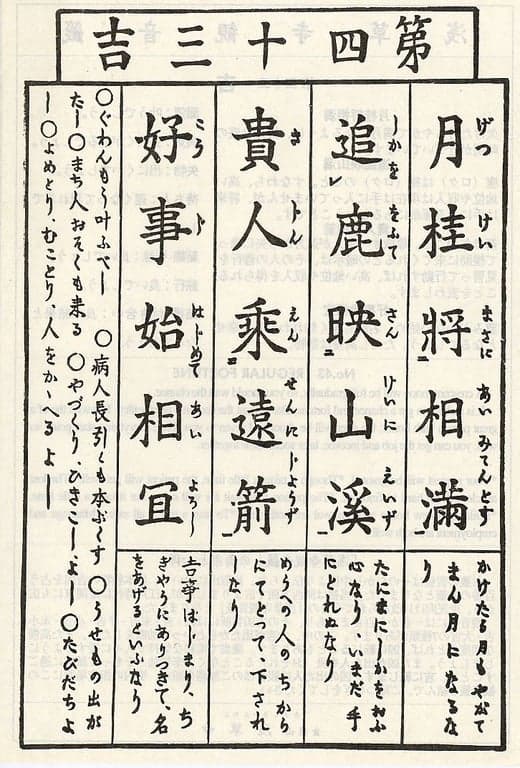 Omikuji #43 Front