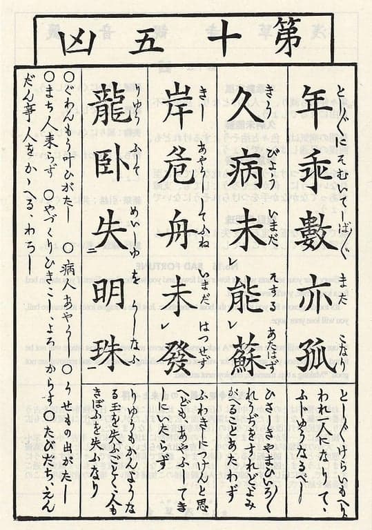 Omikuji #15 Front